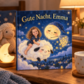 Personalisiertes Gute-Nacht-Buch „Gute Nacht, Emma“ als Hardcover